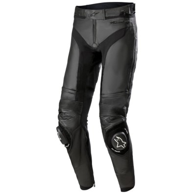 Pantaloni din piele ALPINESTARS Missile V3 BLACK LONG