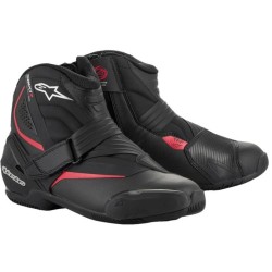 Botine moto ALPINESTARS SMX-1 R V2 BLACK/RED