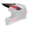 Vizor pentru cască O'NEAL 1SERIES VIBRANT BLACK/RED