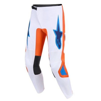 Pantaloni motocross ALPINESTARS Fluid Grid Orange/UCLA Blue