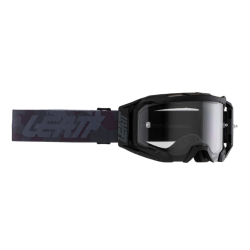 Ochelari de motocross LEATT Velocity 5.5 Stealth Light Grey 58%
