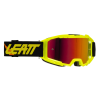 Ochelari de motocross LEATT Vizion 3.5 Iriz Lime Red 45 VLT