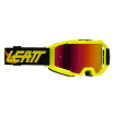 Ochelari de motocross LEATT Vizion 3.5 Iriz Lime Red 45 VLT thumb