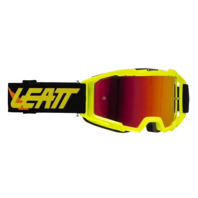Ochelari de motocross LEATT Vizion 3.5 Iriz Lime Red 45 VLT Ochelari de motocross LEATT Vizion 3.5 Iriz Lime Red 45 VLT