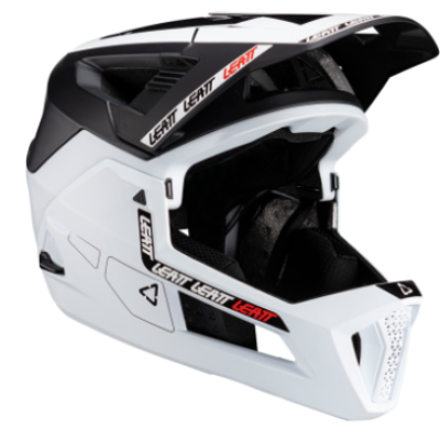 Cască de bicicletă LEATT MTB Enduro 4.0 V24 Alb Cască de bicicletă LEATT MTB Enduro 4.0 V24 Alb