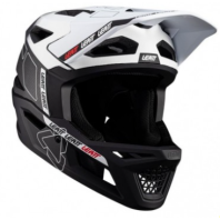 Cască de bicicletă LEATT MTB Gravity 6.0 Carbon V24 Alb