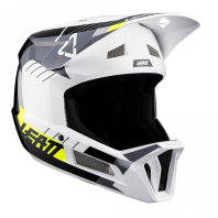 Cască de bicicletă LEATT MTB Gravity 2.0 V24 Alb/Negru