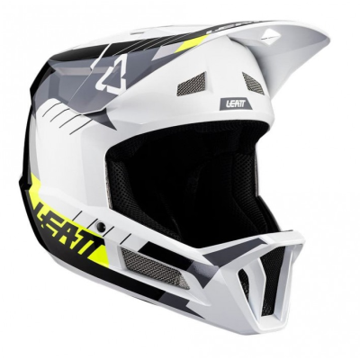 Cască de bicicletă LEATT MTB Gravity 2.0 V24 Alb/Negru Cască de bicicletă LEATT MTB Gravity 2.0 V24 Alb/Negru