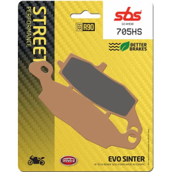 Plăcuțe de frână sinterizate SBS 705HS