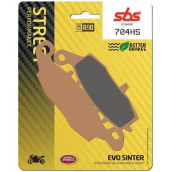 Plăcuțe sinterizate frontale SBS 704HS Plăcuțe sinterizate frontale SBS 704HS