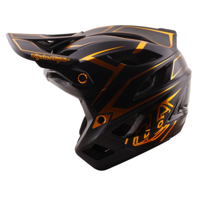 Cască de bicicletă Troy Lee Designs Stage Stunt MIPS Pinstripe Black