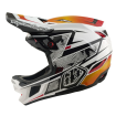 Cască de bicicletă Troy Lee Designs D4 Composite Helmet MIPS Lined Up White Cască de bicicletă Troy Lee Designs D4 Composite Helmet MIPS Lined Up White thumb