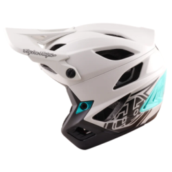 Cască de bicicletă Troy Lee Designs Stage Stunt Helmet MIPS Drone Pumice / Real Teal
