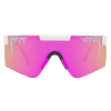 Ochelari de soare Pit Viper The Miami Nights Original 2.0 Wide Sunglasses Z87+ Pink Lens