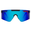 Ochelari de soare Pit Viper The Peacekeeper Original 2.0 Wide Sunglasses Z87+ Blue Lens