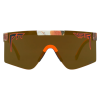 Ochelari de soare Pit Viper The Actual Bush Original 2.0 Wide Sunglasses HDPV Polarized Gold Lens
