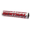 Burete ghidon RENTHAL BAR PAD WHT/RED