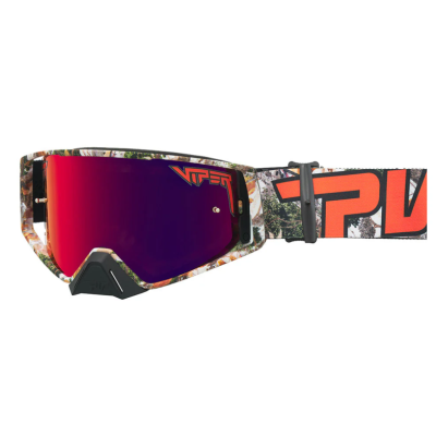 Ochelari de motocross Pit Viper The Actualbush World Champion Goggle Red Lens