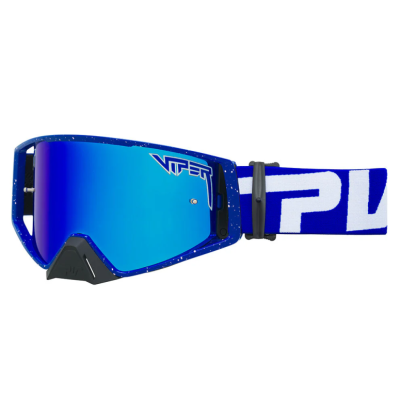 Ochelari de motocross Pit Viper The Aftermarket World Champion Goggle Blue Lens