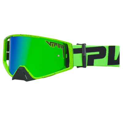 Ochelari de motocross Pit Viper The Boomslang World Champion Goggle Blue-Green Lens