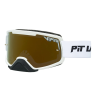 Ochelari de motocross Pit Viper The Miami Nights Brapstrap Goggle Large Gold Lens