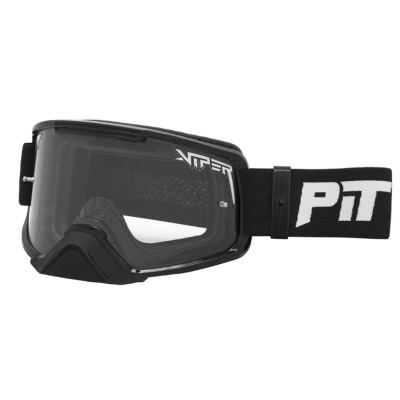Ochelari de motocross Pit Viper The Exec Brapstrap Goggle Large Clear Lens