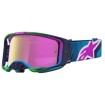 Ochelari de motocross ALPINESTARS VISION 8 MAVEN BLITHE BLUE PUR MIRROR-PINK thumb