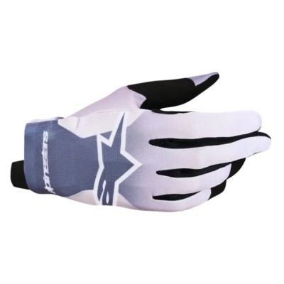 Mănuși motocross ALPINESTARS RADAR 27 GRY/WHT/BLK
