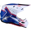Cască motocross ALPINESTARS SM7 BLASTER WHT/BLU/RED Cască motocross ALPINESTARS SM7 BLASTER WHT/BLU/RED thumb
