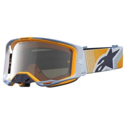 Ochelari de motocross ALPINESTARS VISION 8 MAVEN DUST BL/ORG MRR SILVR