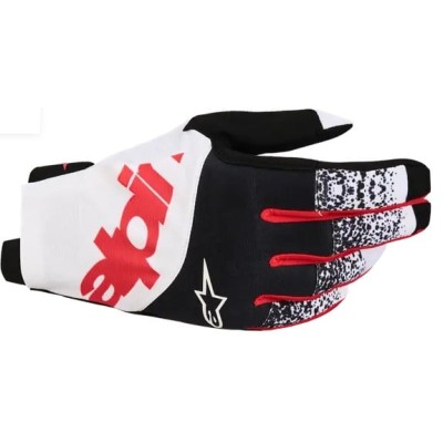 Mănuși motocross ALPINESTARS TECHSTAR BLK/WHT/RED