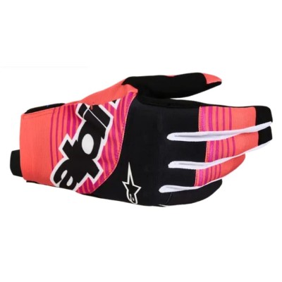 Mănuși motocross ALPINESTARS TECHSTAR CRL/BLK/FUS
