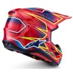 Cască motocross ALPINESTARS SM7 CAST RED/YLW/BLU thumb