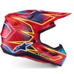 Cască motocross ALPINESTARS SM7 CAST RED/YLW/BLU thumb