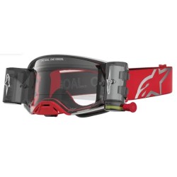 Ochelari motocross ALPINESTARS SUPERTECH FIRMA ROLL OFF RED/SIL/CLR Ochelari motocross ALPINESTARS SUPERTECH FIRMA ROLL OFF RED/SIL/CLR