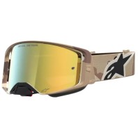Ochelari motocross ALPINESTARS SUPERTECH LONE CAMO DESERT MIRROR-GLD
