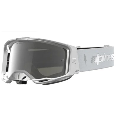 Ochelari motocross ALPINESTARS VISION 8 AMBER WHT SILVER MIRROR-SILVER