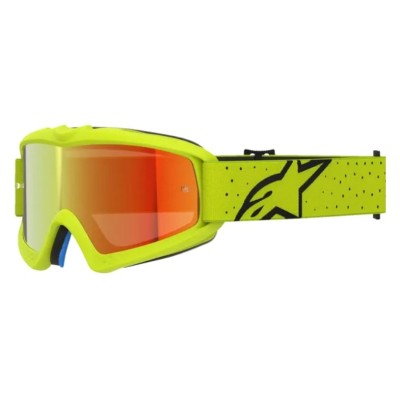 Ochelari motocross pentru copii ALPINESTARS VISION VESTA YEL FLUO BLK MIRROR-RED