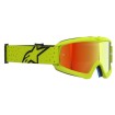 Ochelari motocross pentru copii ALPINESTARS VISION VESTA YEL FLUO BLK MIRROR-RED thumb