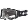 Ochelari motocross ALPINESTARS VISION 8 AMBER BLK/SIL/CLR
