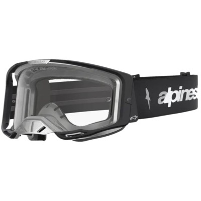 Ochelari motocross ALPINESTARS VISION 8 AMBER BLK/SIL/CLR