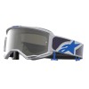 Ochelari motocross ALPINESTARS VISION 5 DRAG LT LILAC BLU MIRROR-SILVER