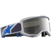 Ochelari motocross ALPINESTARS VISION 5 DRAG LT LILAC BLU MIRROR-SILVER thumb