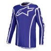 Jersey motocross Alpinestars FLUID APEX V2 BLUE/WHITE thumb