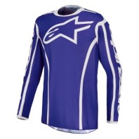 Jersey motocross Alpinestars FLUID APEX V2 BLUE/WHITE