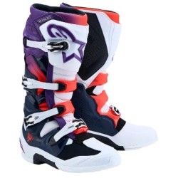 Cizme motocross ALPINESTARS TECH 7 C27 PRPL/BLU/FLUO RD Cizme motocross ALPINESTARS TECH 7 C27 PRPL/BLU/FLUO RD