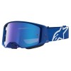 Ochelari motocross ALPINESTARS SUPERTECH VESTA BLITHE BL WH MIRR-BLUE