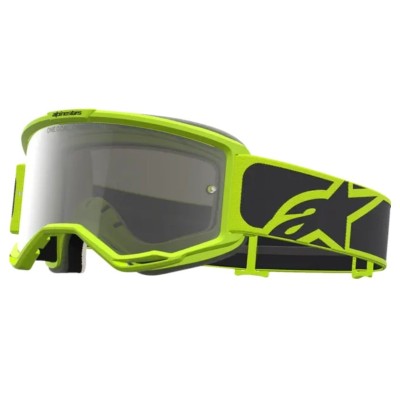 Ochelari motocross ALPINESTARS VISION 5 RORA BLK YLOW FLUO MIRROR-SILVER