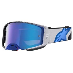 Ochelari motocross ALPINESTARS SUPERTECH HITEN BLK BLITHE BLU MIRROR-BLUE Ochelari motocross ALPINESTARS SUPERTECH HITEN BLK BLITHE BLU MIRROR-BLUE