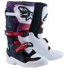 Cizme motocross pentru copii Alpinestars TECH 7S DK BL/WHT/BLK